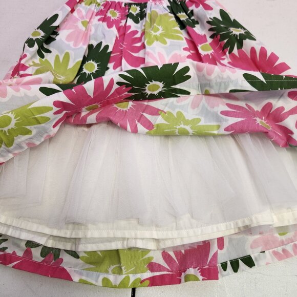 Gymboree 3T Spring Social Daisy Delightful Dress Floral Flower Tank 2168 - Picture 5 of 6